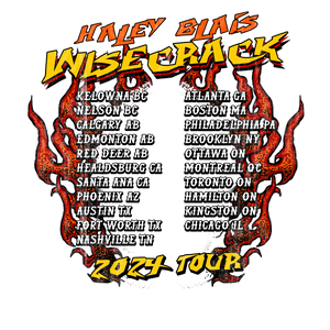 Haley Blais | Wisecrack Tour Dates Shirt