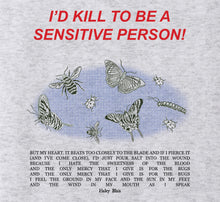 Load image into Gallery viewer, Haley Blais | Sensitive Person Hoodie
